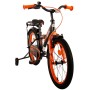 Bicicletta per bambini Volare Thombike - Ragazzi - 18 pollici - Nero Arancione