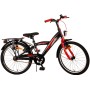 Bicicletta per bambini Volare Thombike - Ragazzi - 20 pollici - Nera Rossa - Due freni a mano