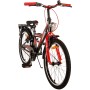 Bicicletta per bambini Volare Thombike - Ragazzi - 20 pollici - Nera Rossa - Due freni a mano