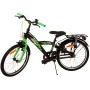 Bicicletta per bambini Volare Thombike - Ragazzi - 20 pollici - Nero Verde - Due freni a mano