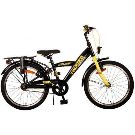 Bicicletta per bambini Volare Thombike - Ragazzi - 20 pollici - Nero Giallo - Due freni a mano