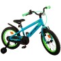 Bicicletta per bambini Volare Rocky - Ragazzi - 16 pollici - Verde